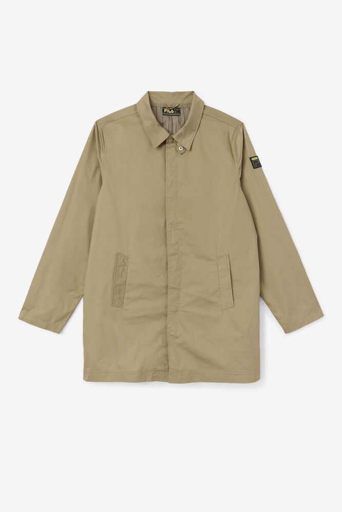 Fila Holmes Jacket Khaki - Mens - 37681QUAL